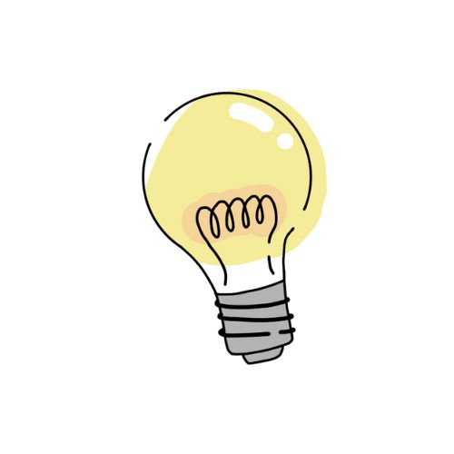 電球のイラスト