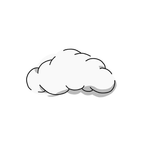 雲のイラスト