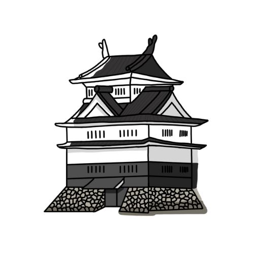 城のイラスト