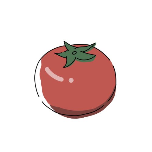 トマトのイラスト