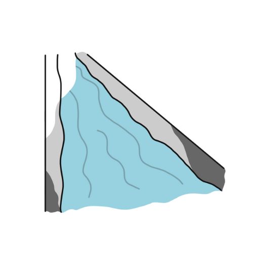 用水路のイラスト